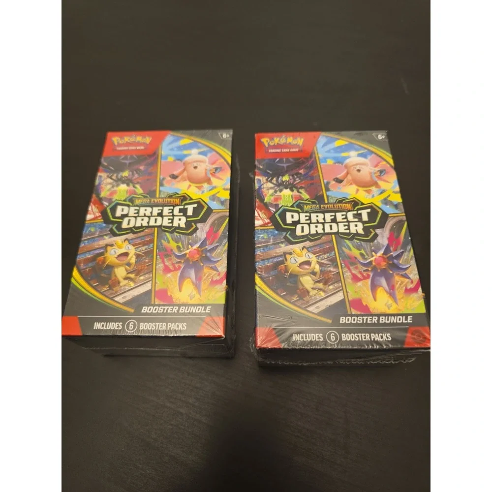 2x Perfect Order Booster Bundle Lot Pokemon TCG New/Sealed X2.